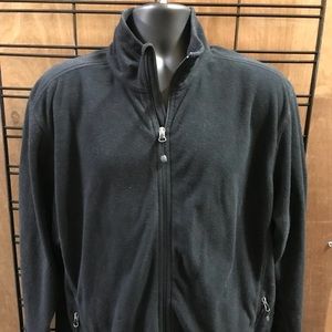 Eddie Bauer Full Zip Microfleece Jacket